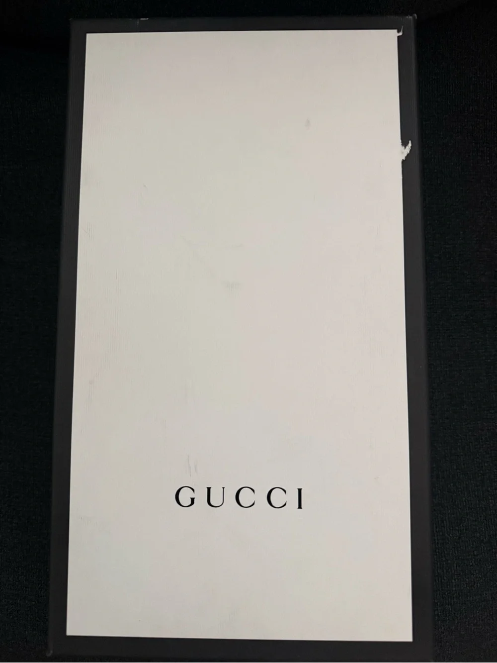 Gucci Men’s Brown GG Canvas & Black Leather Sneakers